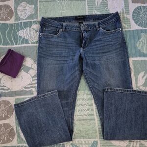 White House Black Market Classic Denim Straight Leg Jeans